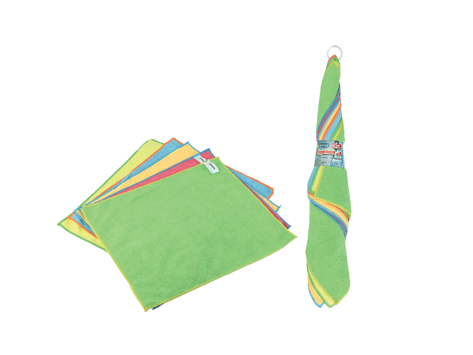 Super 5Pcs Microfiber Cleaning Cloth 35X40Cm