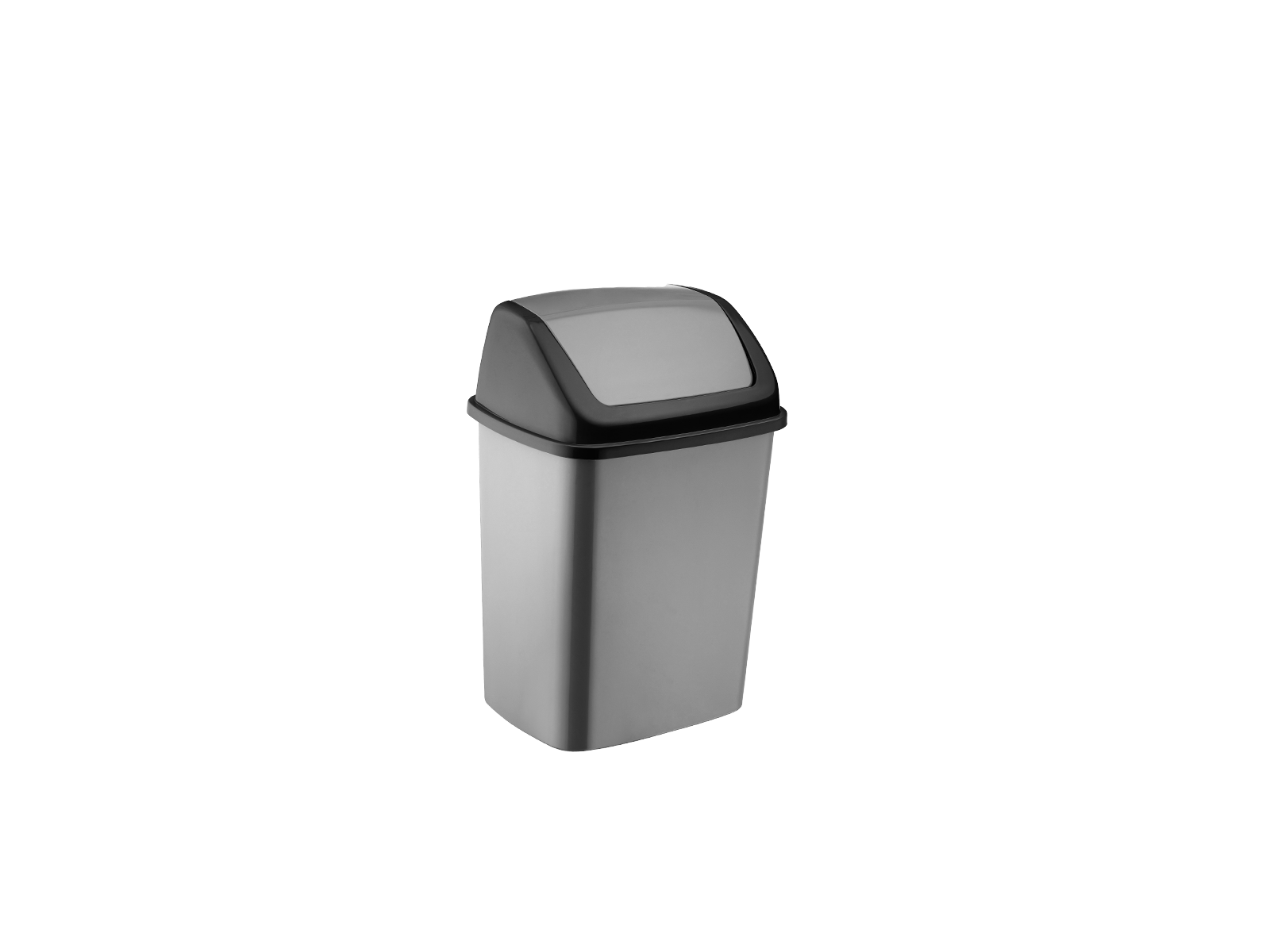 Swing Lid Dustbin 12LIT (24X19X36CM)