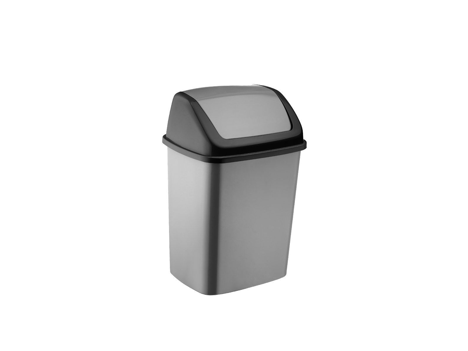 Swing Lid Dustbin 18LIT (31X24X42CM)