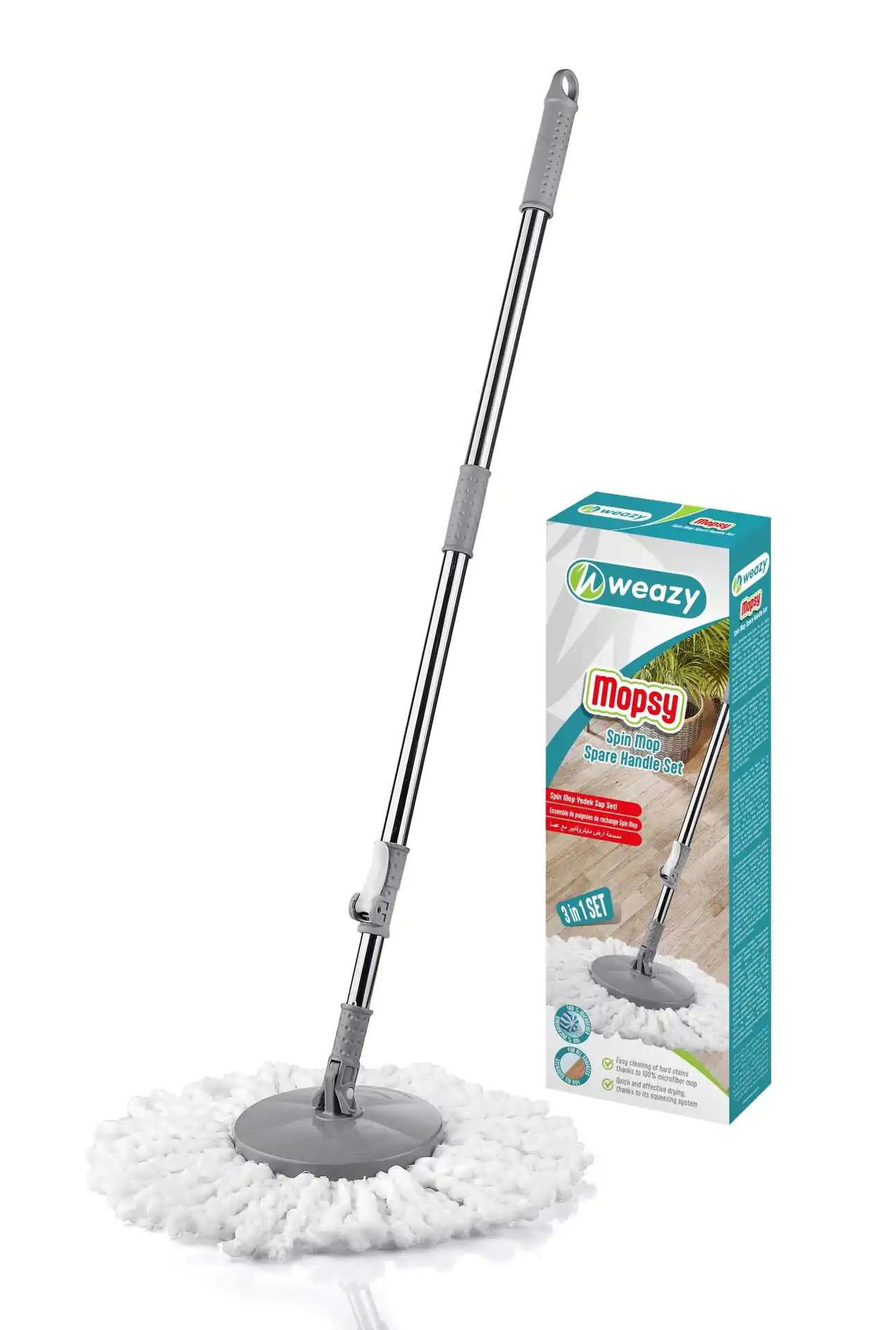 Mopsy Round Mop Set